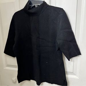 Ann Taylor | Mock Neck Short Sleeve